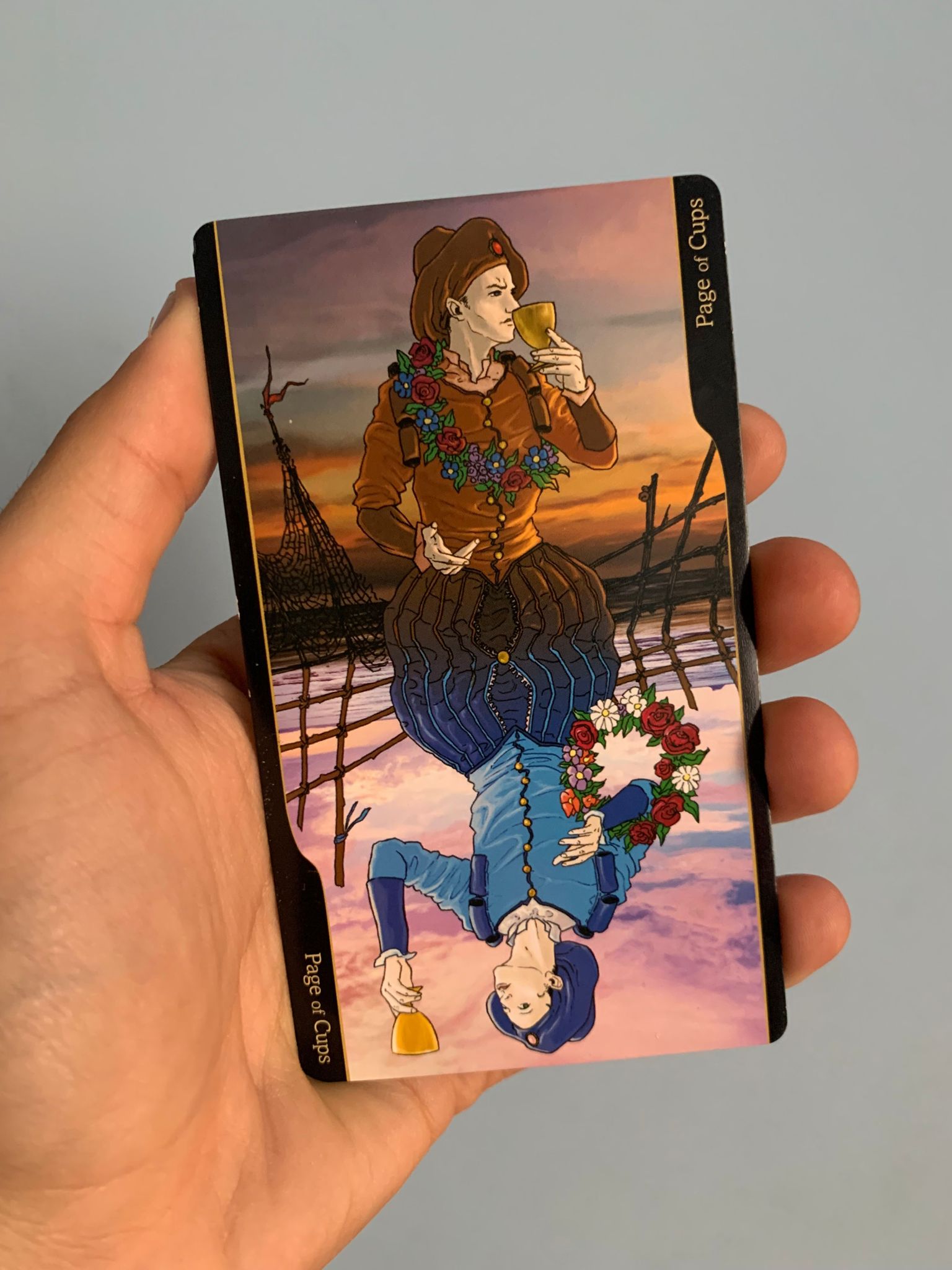 Tarot – Karta Dnia Paź Kielichów; Znak Zodiaku Waga , Skorpion, Strzelec