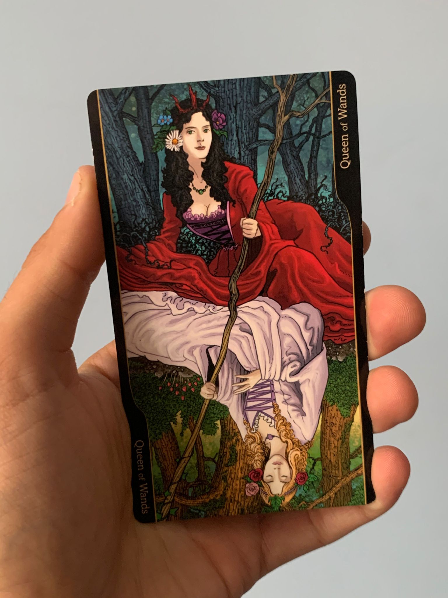 Tarot – Karta Dnia Królowa Buław; Znak Zodiaku Baran