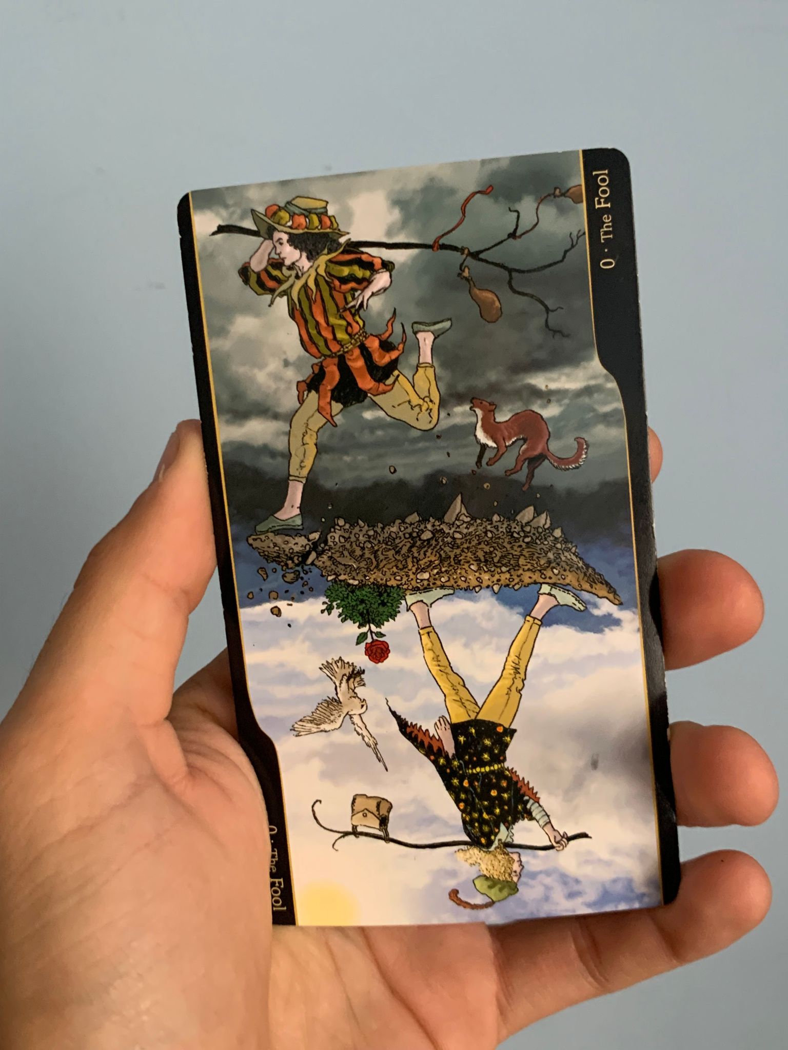 Tarot – Karta Dnia Głupiec ; Znak Zodiaku Wodnik