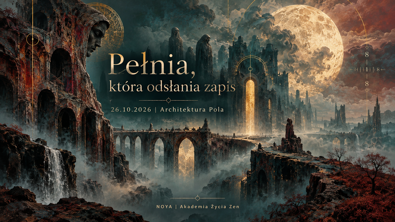 Pełnia, która odsłania zapis 26.10.2026 i niezwykła Architektura Pola